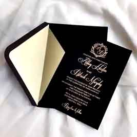 Velvet Wedding Invitation
